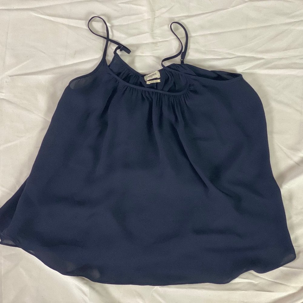 Cute Navy Formal Top (worn once)
